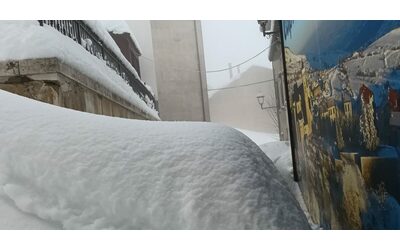 Molise il comune di Capracotta sommerso dalla neve Dalla Regione neanche una chiamata Il dissesto idrogeologico Non destino ma mancata manutenzione