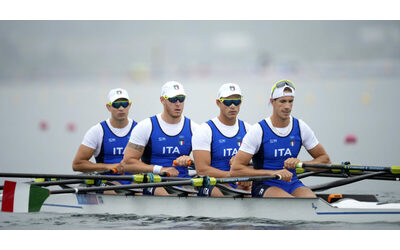 Mondiali di Canottaggio, oro per l’Italia nel quattro di coppia: dominata la finale