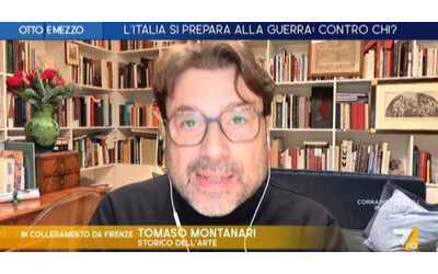 Montanari a La7 La leva volontaria prepara l opinione pubblica all idea che la guerra sia normale