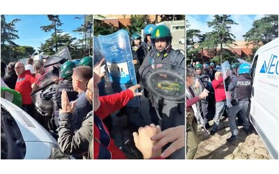 Napoli, protesta al Pharma Expo contro l’israeliana Teva: tre arresti. Gli attivisti: “Minacciati e aggrediti dalla polizia”