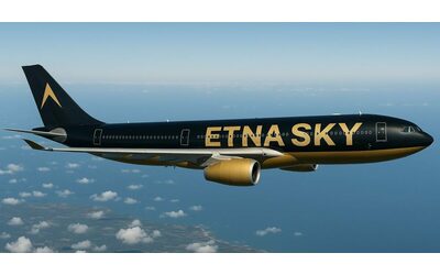 Nasce Etna Sky la nuova compagnia aerea siciliana con azioni competitive e prezzi super speciali per i residenti Il primo volo in estate
