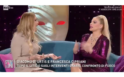 Non ho detto che non paghi i trattamenti solo che sei tirchia Da te non ho mai fatto interventi sei tu che vai in bagno per non pagare il botta e risposta tra Francesca Cipriani e Genny Urtis
