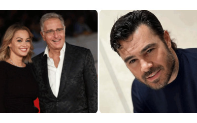 Paolo Bonolis e Sonia Bruganelli alla partita del figlio Davide insieme ad Angelo Madonia legame saldo nonostante l Uragano di Lucio Presta