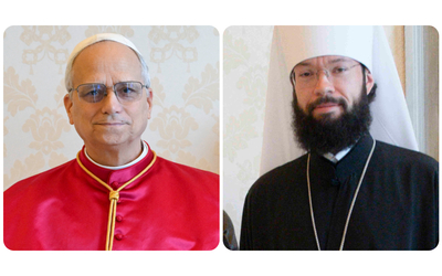 Papa Leone XIV incontra Antonij, inviato del Patriarca di Mosca Kirill