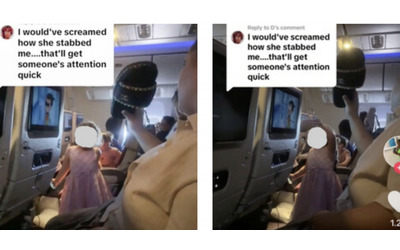Passeggera di un volo Qatar Airways perde le staffe dopo che una bimba la colpisce con una forchetta, poi spiega: “La mamma non è intervenuta”