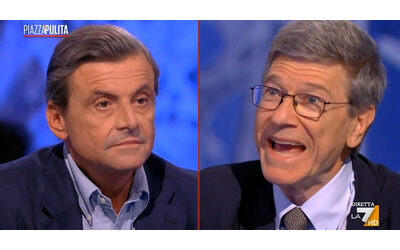 Piazzapulita, Calenda accusa Sachs di fare propaganda putiniana: la miseria del dibattito politico italiano