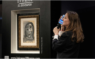 Picasso da un milione di dollari in palio alla lotteria. Il vincitore: “Ho comprato il biglietto da 117 dollari per caso, dopo un cena al ristorante e all’ultimo”