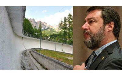 Pista da bob di Cortina, l’ultima di Salvini: “Il Fatto diceva che non si sarebbe mai fatta”. Ma il dietrofront era stato annunciato dal governo
