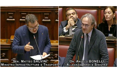 Ponte sullo Stretto, scontro tra Bonelli e Salvini in Aula: “Progetto vecchio di 26 anni”. “Fosse per voi andremmo a cavallo” – Video