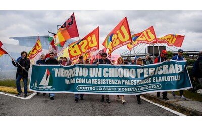 Presìdi in tutta Italia per Gaza. A Malpensa bloccato lo scalo Cargo: “Da qui partono le armi per Israele”