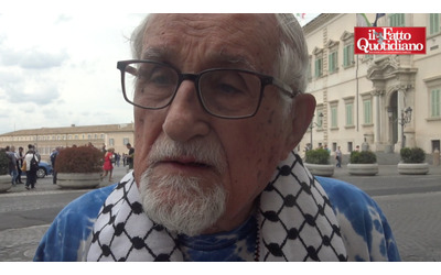 Preti contro genocidio, Padre Zanotelli in piazza: “Mi preoccupa il silenzio delle comunità cristiane, Meloni e Occidente complici”