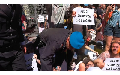 Protesta di Extinction Rebellion davanti al ministero della Giustizia: contestato il decreto Sicurezza – Video
