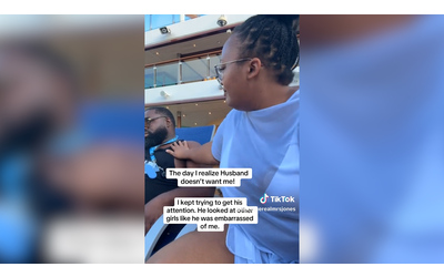 Prova con la teoria dell uccello tiktoker realizza in crociera che il suo matrimonio finito e gli utenti si scatenano