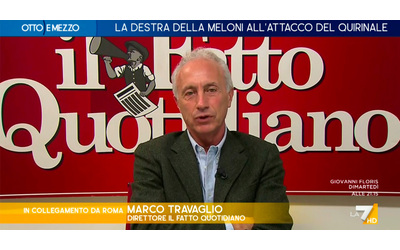 Referendum giustizia Travaglio a La7 Il centrodestra attacca Gratteri perch la gente si fida di lui e teme la sua forza