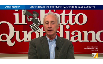 Referendum Travaglio a La7 Quando la politica prova a mettersi sopra la magistratura i cittadini si incazzano