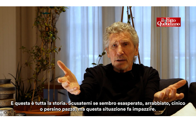Roger Waters in esclusiva al Fatto I governi europei ci stanno preparando alla guerra Meloni il vostro Mussolini Video