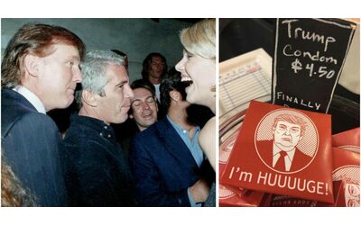 Scandalo Epstein nuove foto dai caveau spuntano i condom con il volto di Trump e scatti con Clinton e Allen