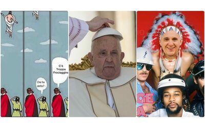 Scene dai film di Zalone e Banfi: boom di meme sui social dopo l’uscita del Papa sul no agli omosessuali nei seminari