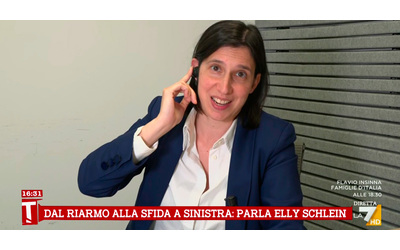 Schlein a La7: “Calenda decida, non può avere i piedi in due scarpe. M5s? Tra noi intese sul...