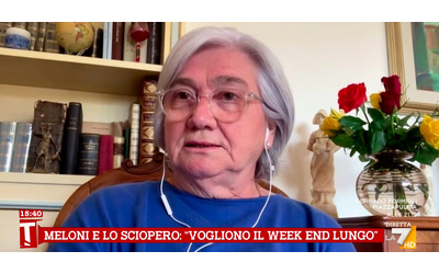 Sciopero generale per Gaza, Bindi a La7: “Meloni mi fa vergognare, gravi le sue parole”. Frecciata a Renzi