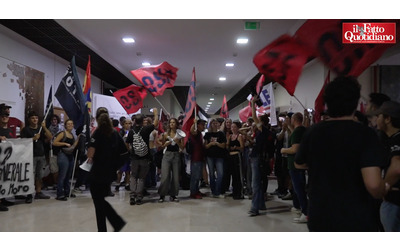 Sciopero per Gaza, a Roma studenti occupano l’università La Sapienza