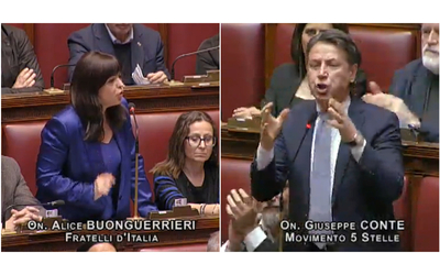 Scontro di fuoco alla Camera tra FdI e Conte L ex premier Rinunciate all immunit e ci vediamo in Tribunale