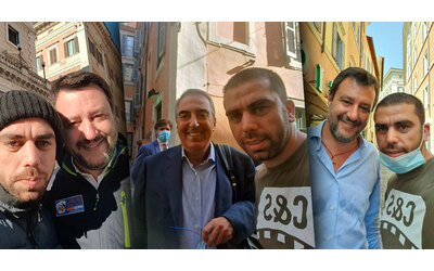 Selfie con l amico di Hamas anche Gasparri e Salvini immortalati con il Pro Pal indagato per terrorismo