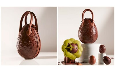 Sembra una borsa di lusso ma in realtà è un uovo di cioccolato: la trovata di Louis Vuitton per Pasqua è virale sui social