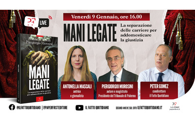 Separazione delle carriere il confine sottile tra controllo e potere La diretta con Gomez Mascali e Morosini