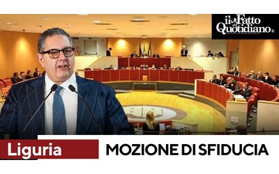 Sfiducia a Toti: il dibattito in diretta dal Consiglio regionale della Liguria