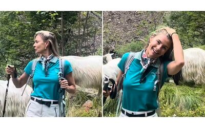 “Siete pronti a venire con me?”: Martina Colombari tra i concorrenti di Ballando con le stelle, l’annuncio in montagna tra le capre