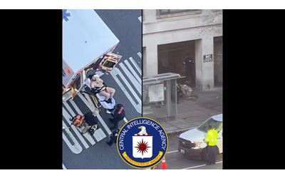 Sparatoria a Washington, il video della cattura del sospettato: poi l’uomo viene portato via in ambulanza