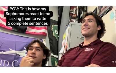 stato davvero spaventoso non me l aspettavo l insegnante mostra il crollo nervoso degli studenti dopo una sua richiesta Il video diventa virale