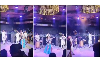 Strage in una discoteca a Goa in India incendio divora il locale 25 morti Il momento in cui il soffitto prende fuoco