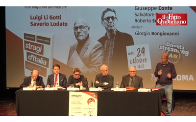 “Stragi d’Italia”, la presentazione del libro di Lodato e Li Gotti: “Governo nasconde trama nera, vuole l’oblio”