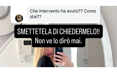 Taylor Mega e l intervento misterioso Ho fatto un operazione che non c entra nulla con l estetica Gi che c ero ho messo grasso nelle tempie