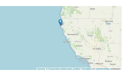 Terremoto di magnitudo 7 è stato registrato vicino alla costa della California, emessa l’allerta tsunami