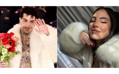 Tony Effe e Giulia De Lellis, proposta di matrimonio a Sanremo? Il rapper rompe il silenzio