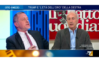 Travaglio a La7: “I miliardari che oggi sono ai piedi di Trump fino all’altro ieri erano al servizio di Biden”. Botta e risposta con Giannini