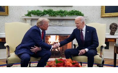 Trump alla Casa Bianca da Biden: “La transizione andrà liscia”. Mike Johnson verso la conferma a speaker della Camera