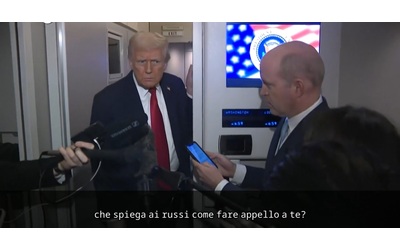Trump risponde alle polemiche Parole di Witkoff al consulente di Putin Normale procedura negoziale