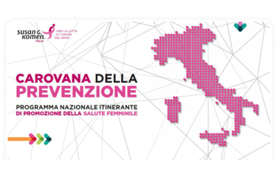 Tumore al seno, Komen Italia lancia la campagna 2025 per la prevenzione in 14 Villaggi della Salute nel Centro e Sud Italia