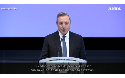 “Ue in situazione difficile, la sua inazione minaccia anche la sovranità”: l’allarme di Draghi a un anno dal rapporto – Video