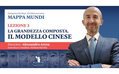 Un libro un corso Mappa Mundi La lezione di Alessandro Aresu La grandezza composta il modello cinese
