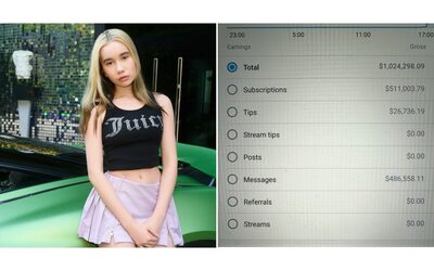 Un milione di dollari guadagnato in tre ore: è record su OnlyFans per la diciottenne Lil Tay. La modella poi confessa: “Sapete perché lo faccio? Sono al verde”