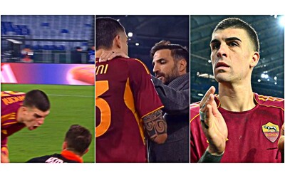 Urla in faccia colpi proibiti e lite con Fabregas polemica su Mancini in Roma Como graziato dal rosso