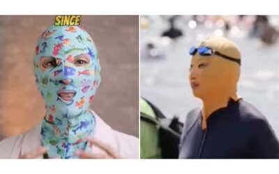 “Utile per combattere la ‘sunxiety’ e fatturati record”: cosa sono le facebikini che stanno spopolando in Cina