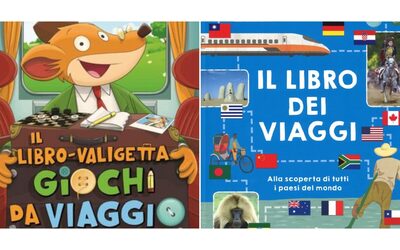 Vacanze estive: 5 libri con attività da fare in macchina, in treno o in aereo per non far annoiare i bimbi in viaggio