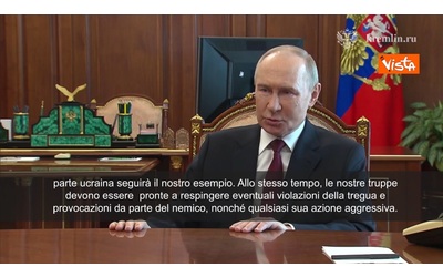 “Vediamo quanto Kiev vuole la pace”: Putin annuncia così la tregua pasquale in Ucraina – Video