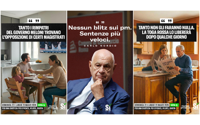 Vota S per una giustizia pi efficace e veloce lo slogan bufala di FdI per il referendum smentito anche da Nordio